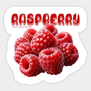 Raspberry Sticker